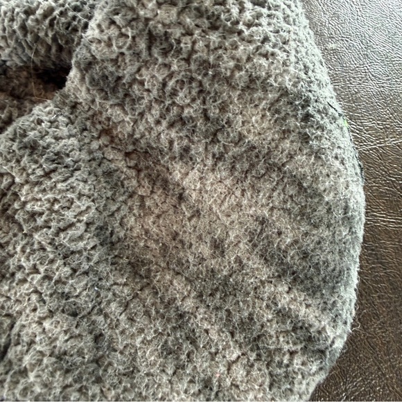 Abercrombie Kids 1/4 Zip Gray Marbled Fleece Sz 7/8 - Picture 7 of 7